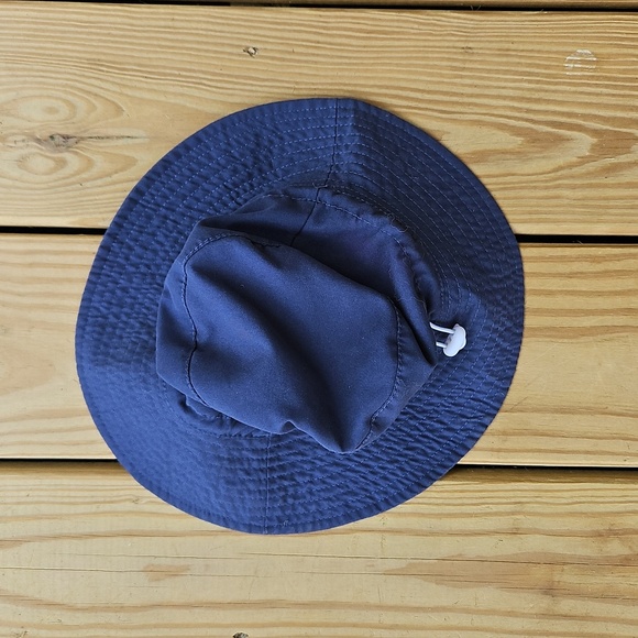 Set Of MaxNova Baby Sun Hats Navy/Gray - Picture 5 of 9
